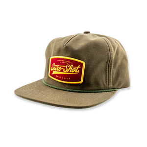 Olive Green Rope Hat