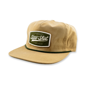 Khaki Ripstop Rope Hat