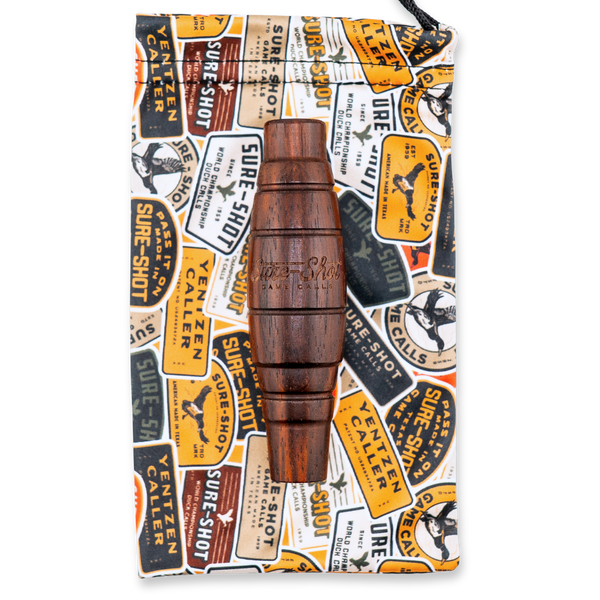 Cocobolo Wood Duck Call | Sure-Shot Game Calls | Mini-Yentzen
